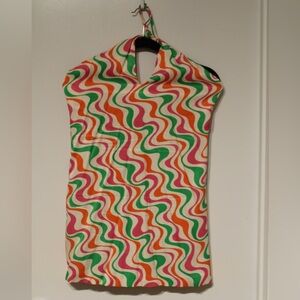 Colorful Wavy Pattern Scarf